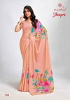 Shaayra By Kashvi Dull Moss Digital Printed Sarees Wholesale Market In Surat
